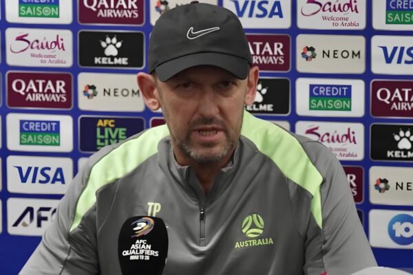 Berikut beberapa alternatif judul untuk "Australia Tegaskan Tak Pernah Meremehkan Timnas Indonesia":

1. "Australia Menyatakan Tak Ada Remeh-Remahan Terhadap Timnas Indonesia"
2. "Australia Konfirmasi Tidak Merendahkan Timnas Indonesia"
3. "Australia Tegaskan Sikap Positif Terhadap Timnas Indonesia"
4. "Australia: Tak Pernah Meremehkan Kekuatan Timnas Indonesia"
5. "Australia Jamin Tidak Meremehkan Performa Timnas Indonesia"
6. "Australia Rilis Pernyataan: Timnas Indonesia Dihargai Tinggi"
7. "Australia Bantah Remehkan Timnas Indonesia, Tegaskan Respek Tinggi"
8. "Australia: Menghargai Timnas Indonesia, Tanpa Sikap Remeh"

Silakan pilih atau sesuaikan sesuai kebutuhan!